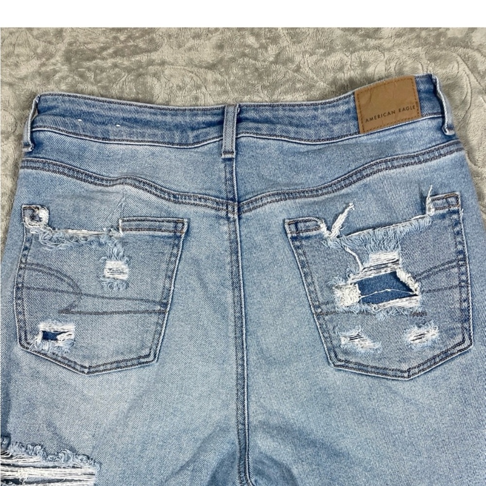 American Eagle mom jeans.